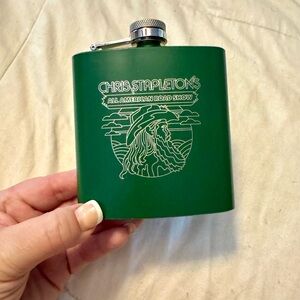 Green Chris Stapleton Flask